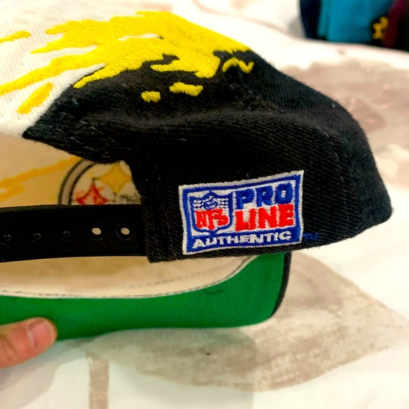 Pittsburg Steelers logo athletic hat - Picture 2 of 5